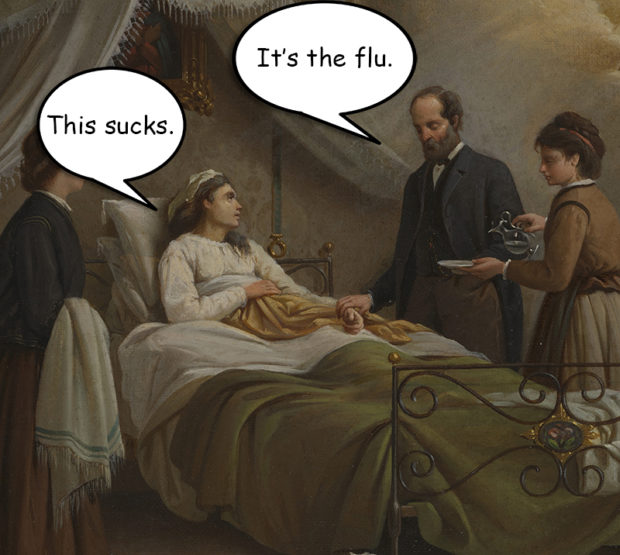 It's the flu